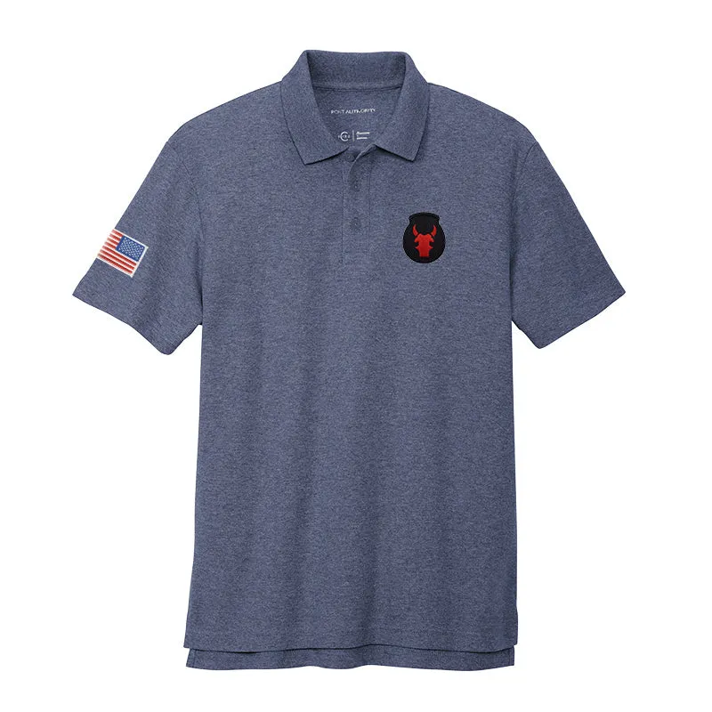 34th Infantry Cotton Blend Polo Shirt