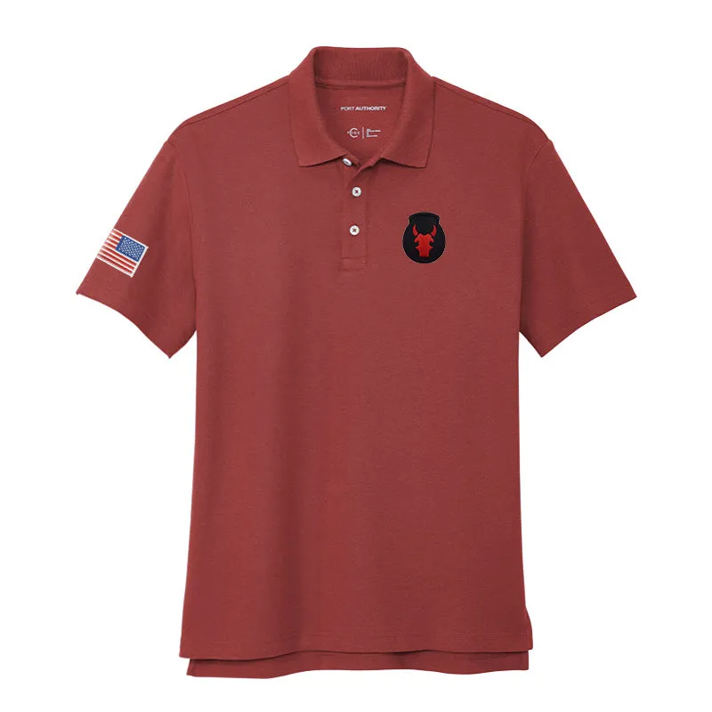 34th Infantry Cotton Blend Polo Shirt