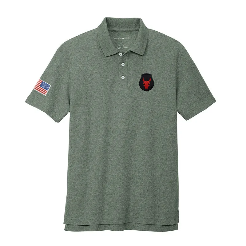 34th Infantry Cotton Blend Polo Shirt