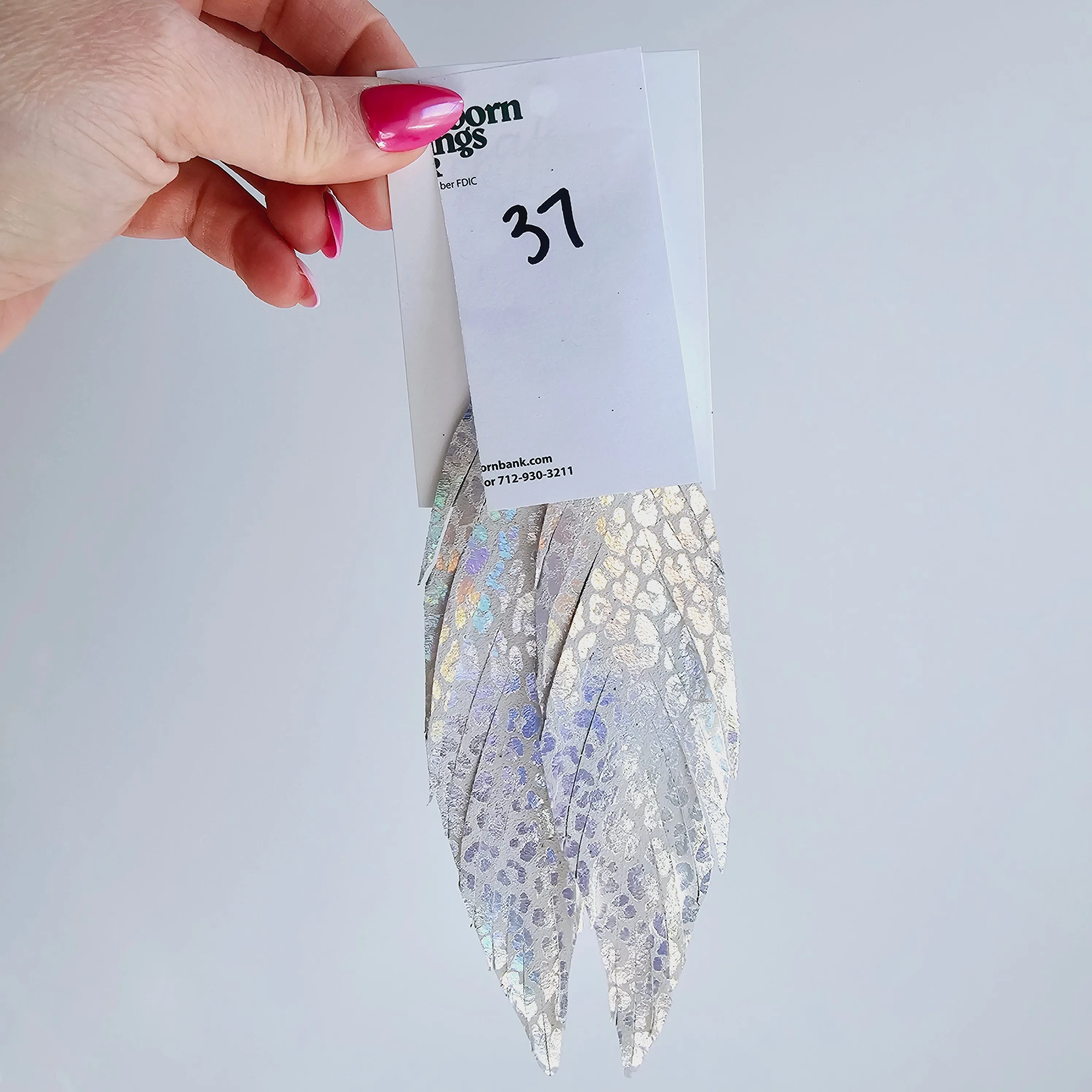 7inch Leather Feather Shoulder Dusters | Jak Sprat