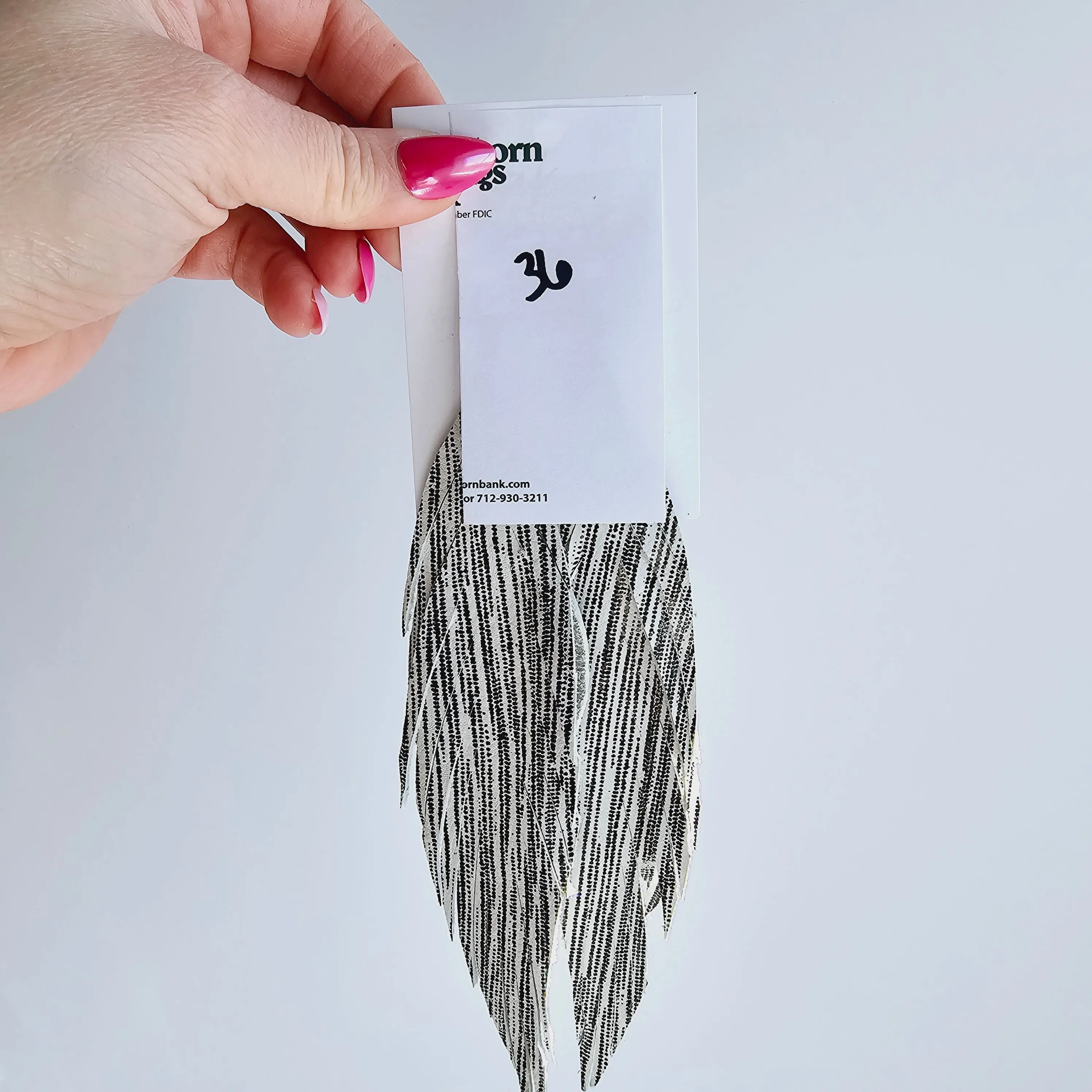 7inch Leather Feather Shoulder Dusters | Jak Sprat