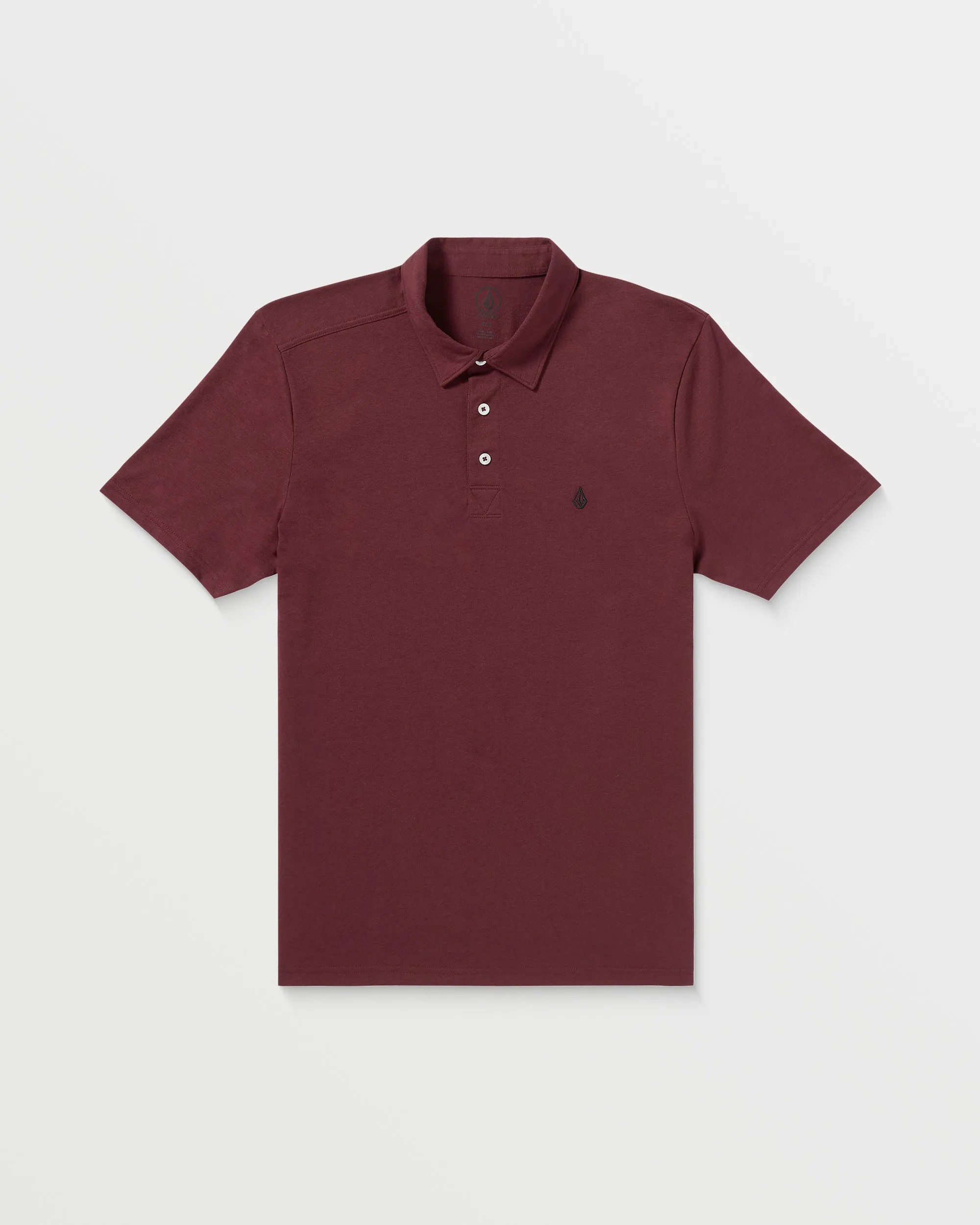 Banger Short Sleeve Polo Shirt - Merlot