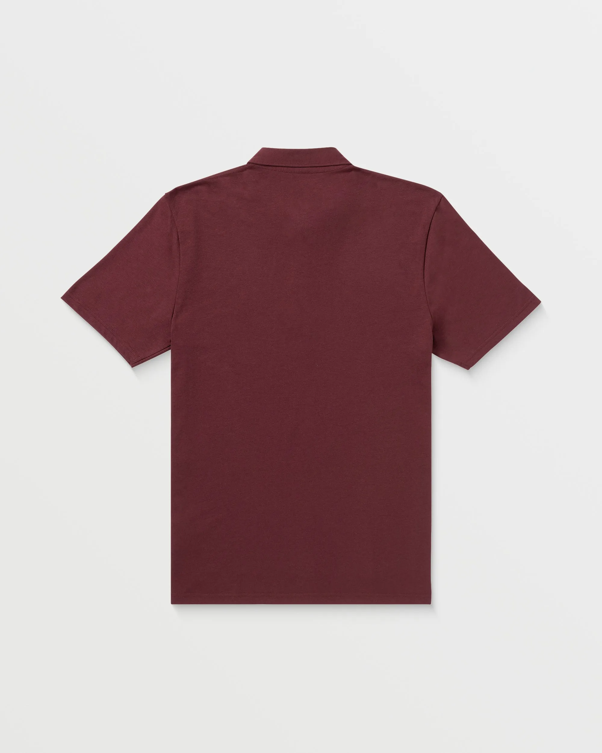 Banger Short Sleeve Polo Shirt - Merlot