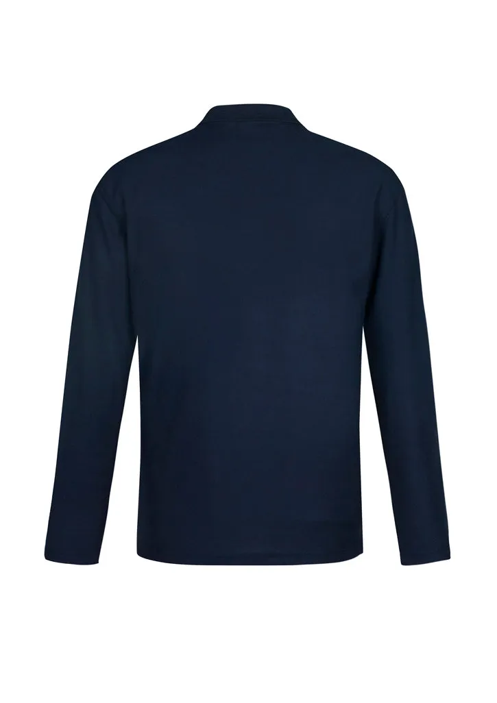 Biz Collection Mens Crew Long Sleeve Polo (P400ML)