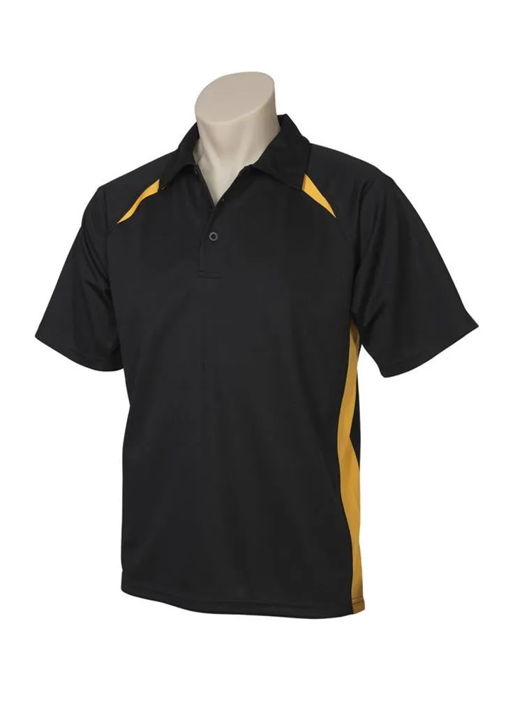 Biz Collection Mens Splice S/S Polo 1st ( 10 Colour ) (P7700)