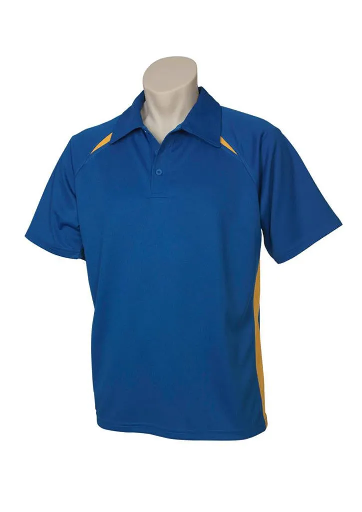 Biz Collection Mens Splice S/S Polo 1st ( 10 Colour ) (P7700)