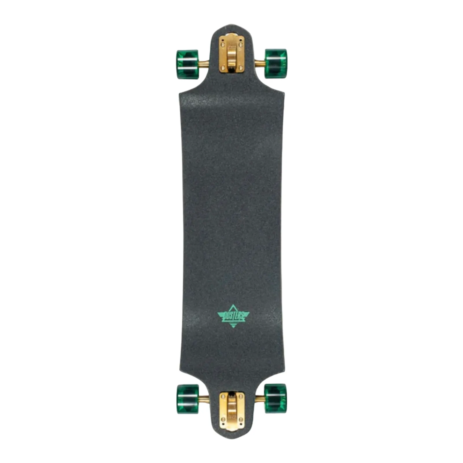 Dusters Golden State Black/Green 38" Longboard Complete