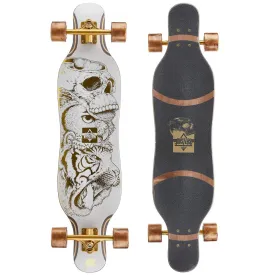 Dusters Kerby Longboard Complete 38.5" - Gold Foil