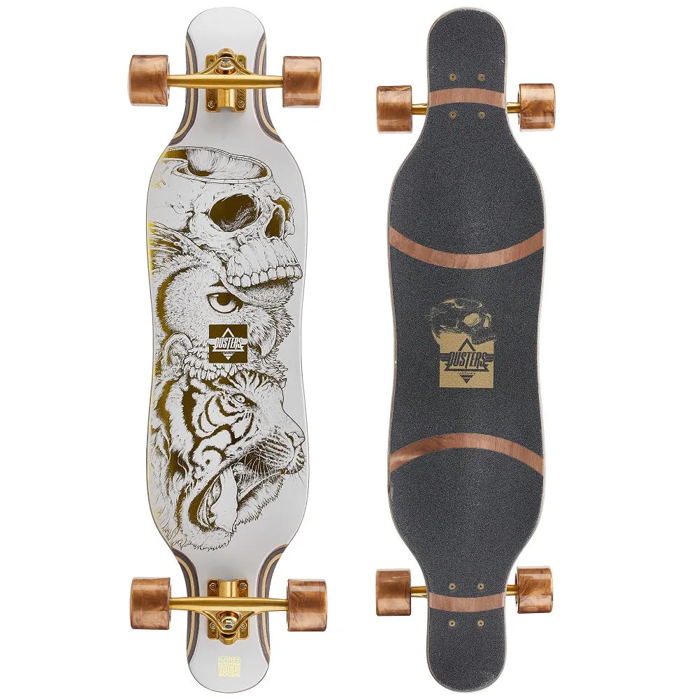 Dusters Kerby Longboard Complete 38.5" - Gold Foil