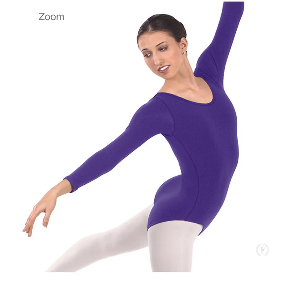 Eurotard Microfiber Long Sleeve Leotard