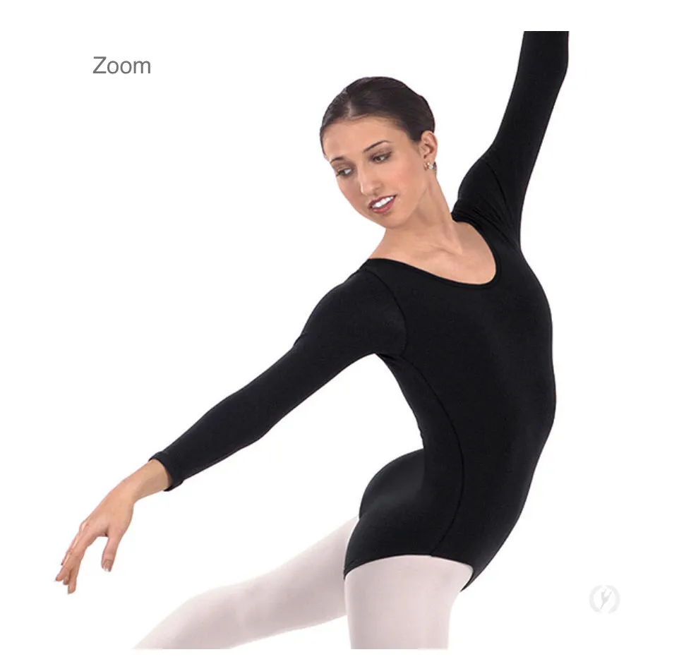 Eurotard Microfiber Long Sleeve Leotard