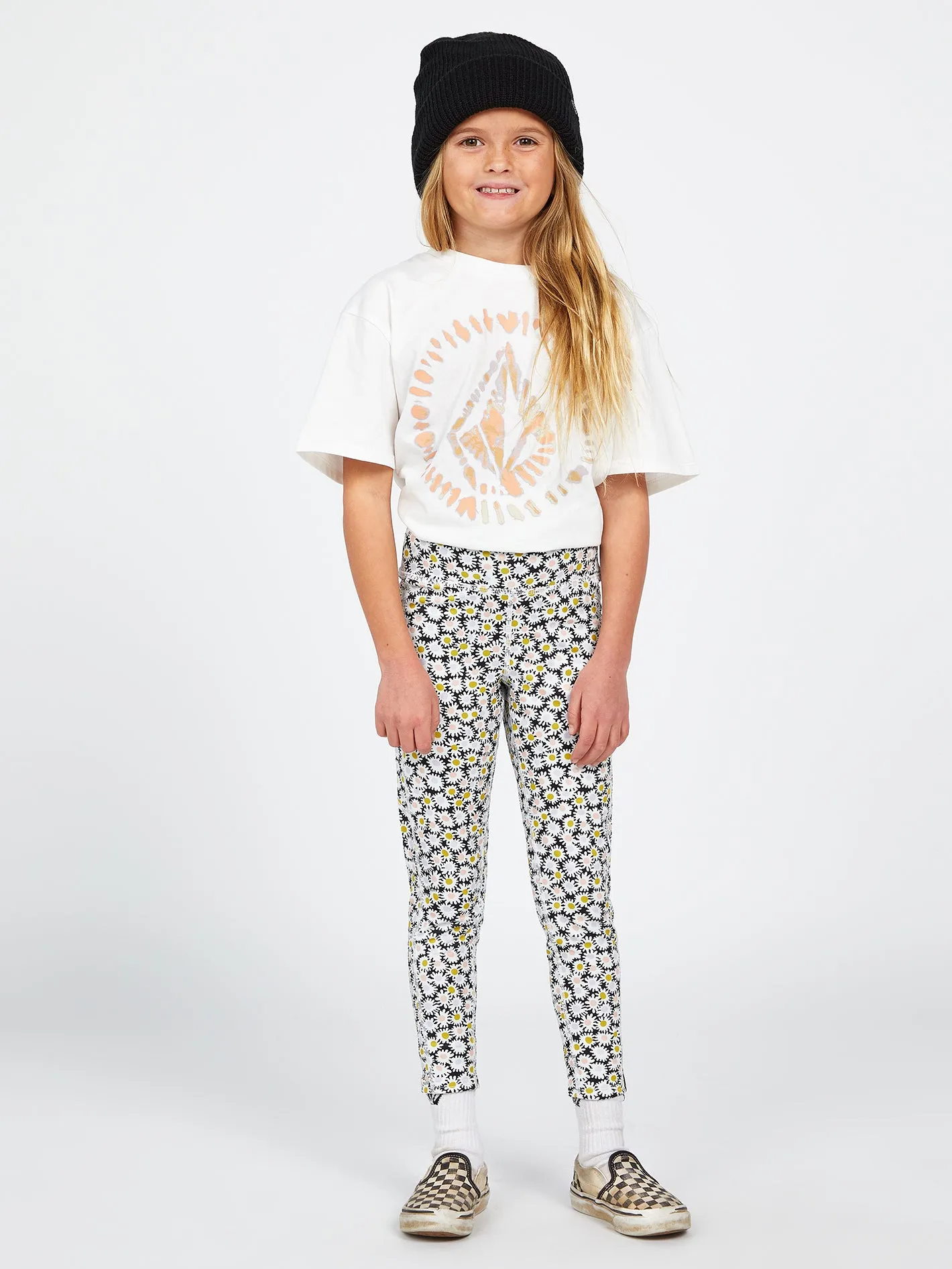 Girls Lived In Lounge Leggings - Multi