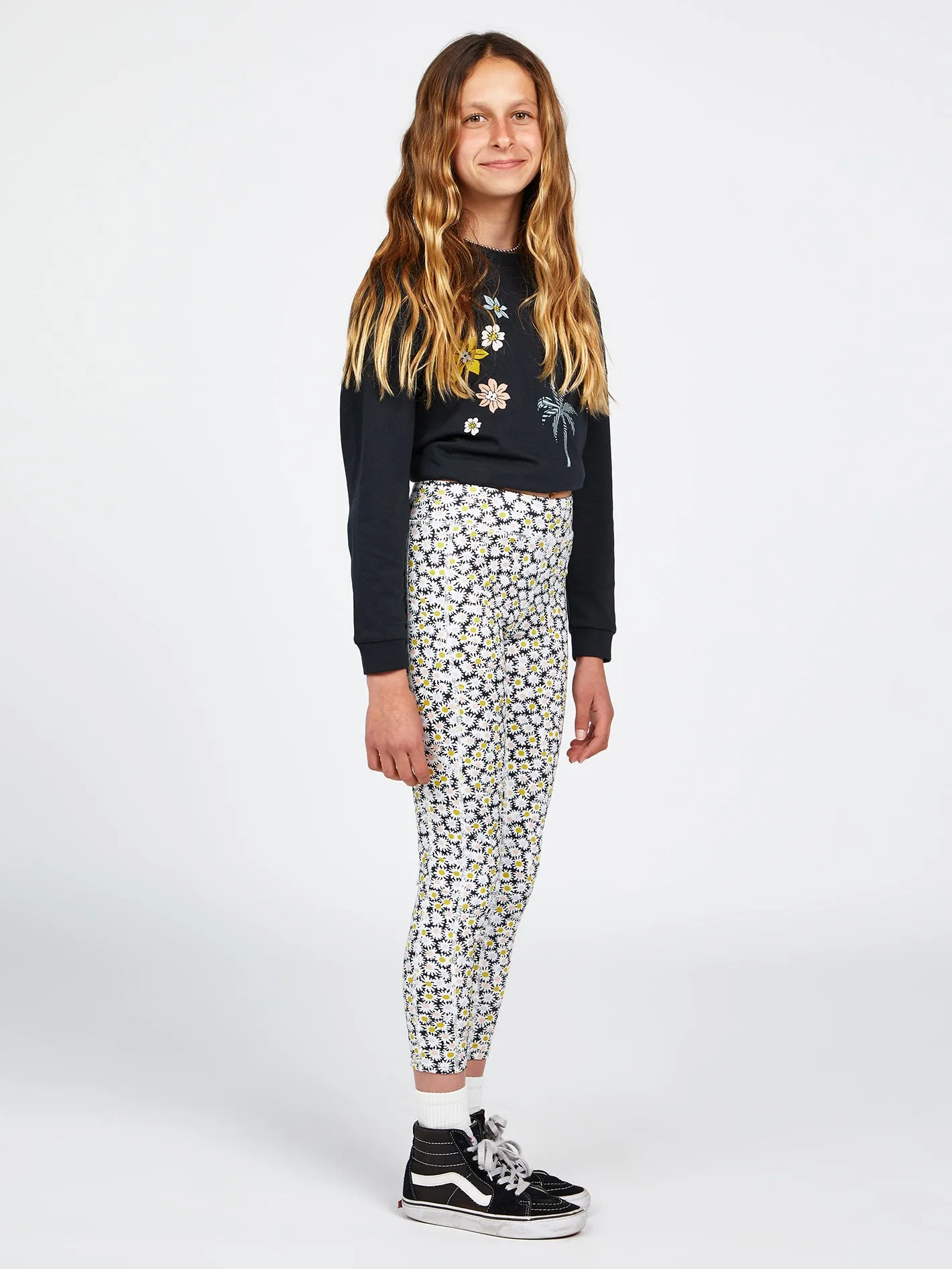 Girls Lived In Lounge Leggings - Multi
