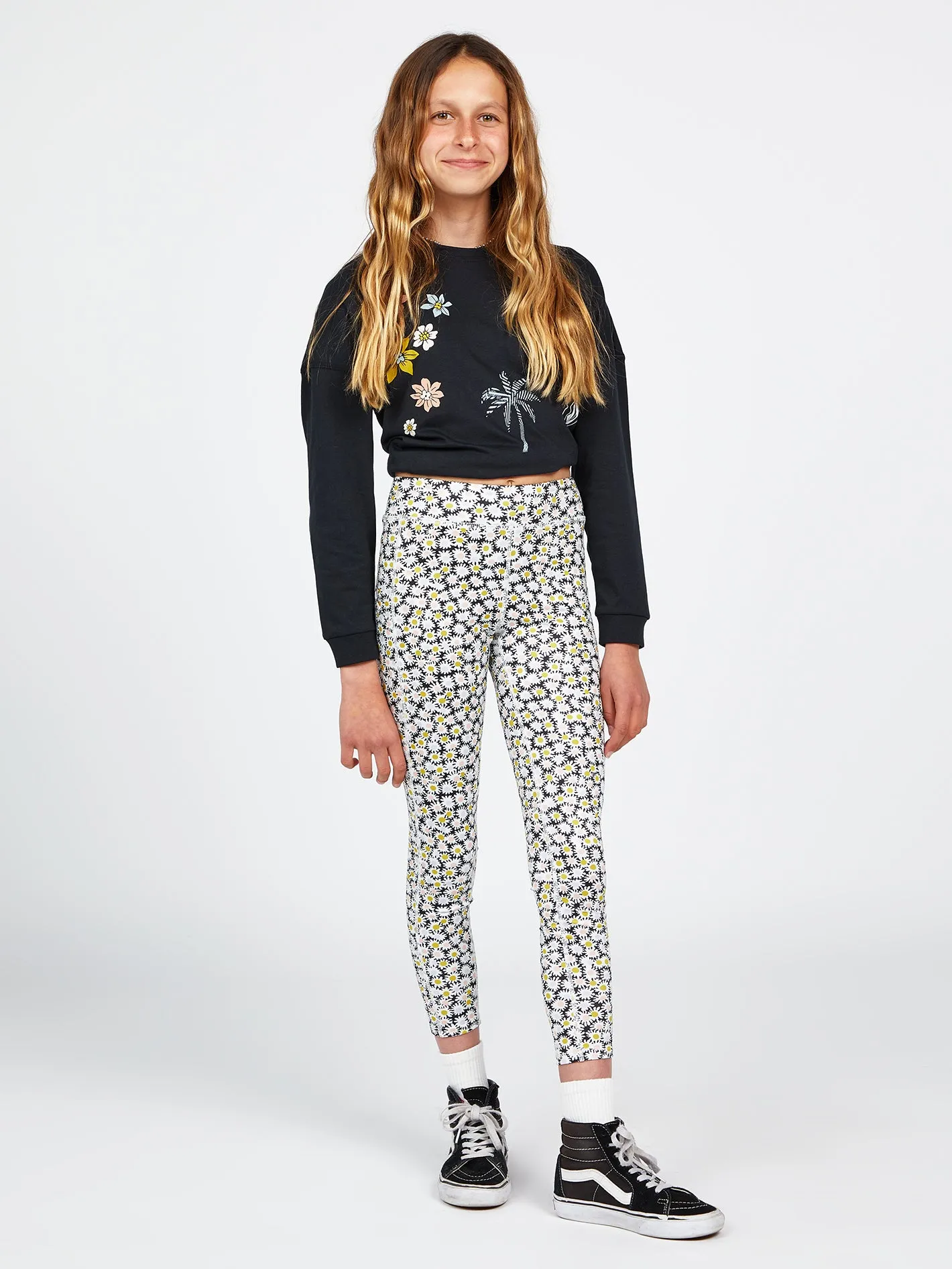 Girls Lived In Lounge Leggings - Multi