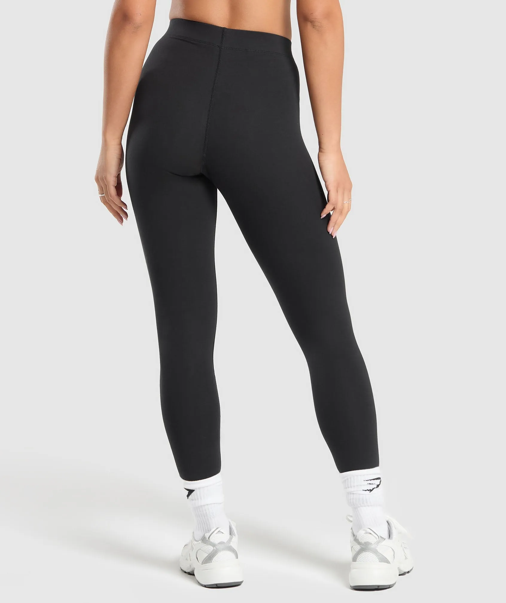 Gymshark Cotton Leggings - Black