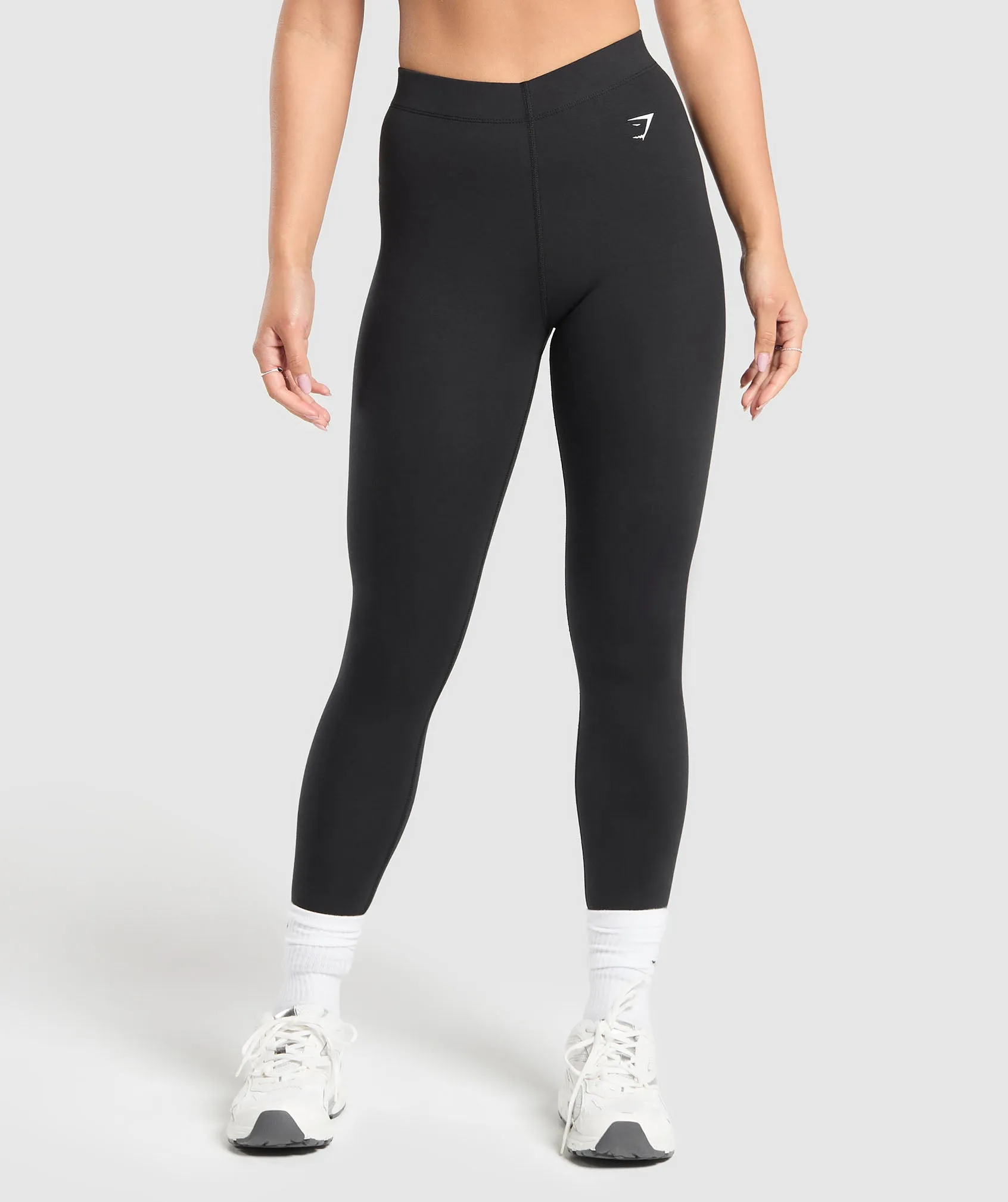 Gymshark Cotton Leggings - Black