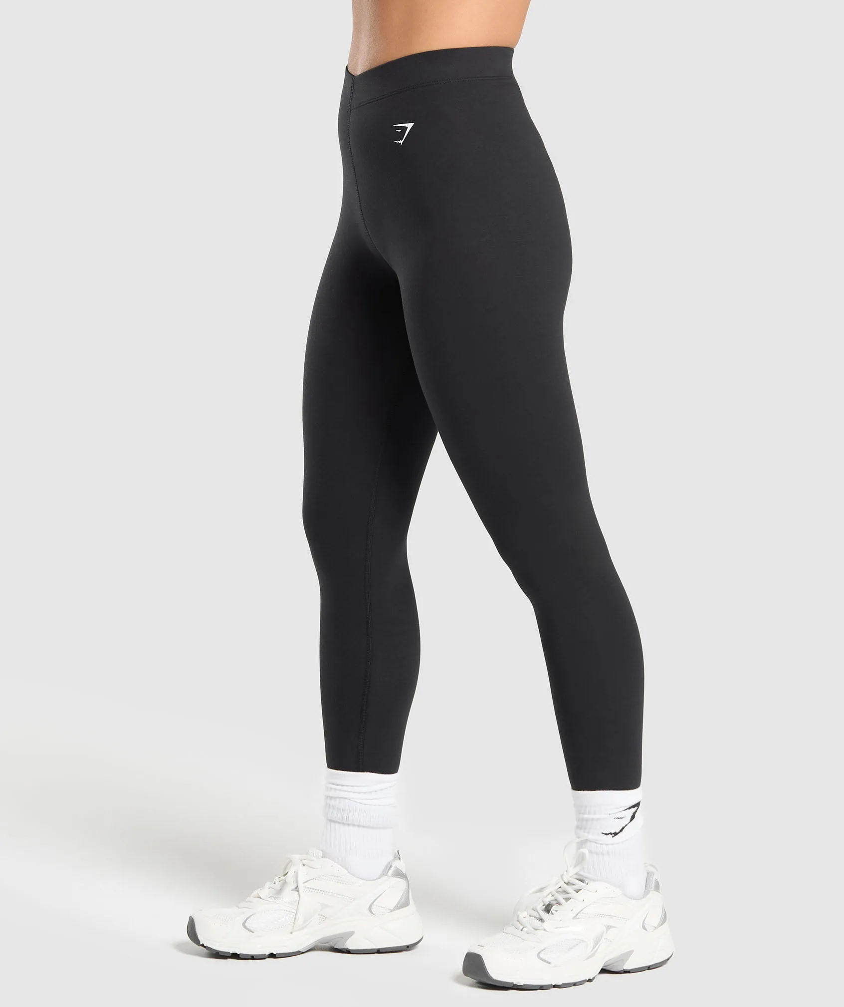 Gymshark Cotton Leggings - Black