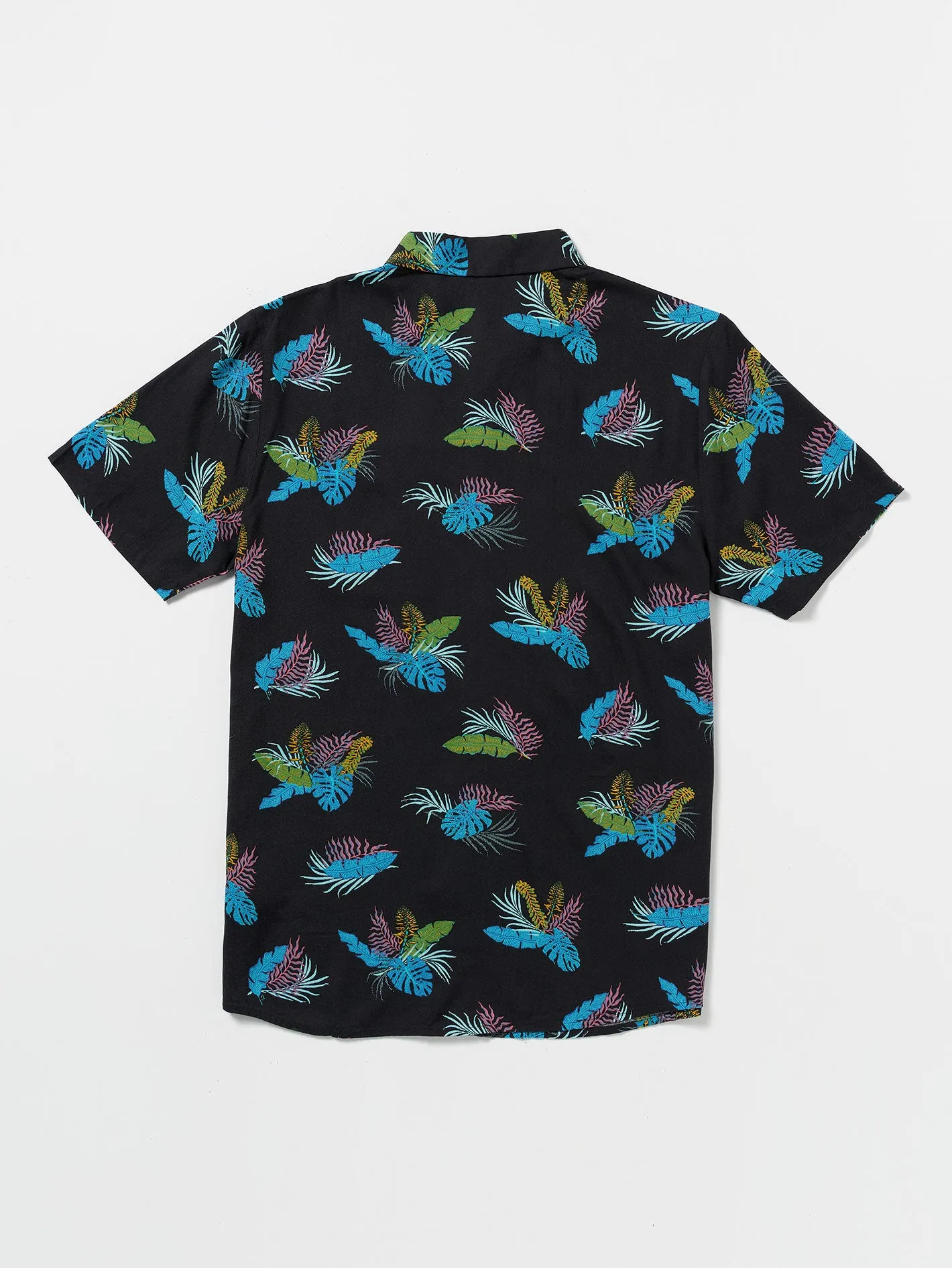 High Ball Short Sleeve Woven Shirt - Black