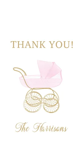 Hospital Gift Tag-Pink