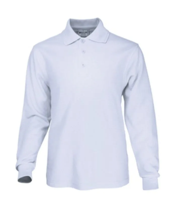 Kids Polyface Long Sleeve Polo