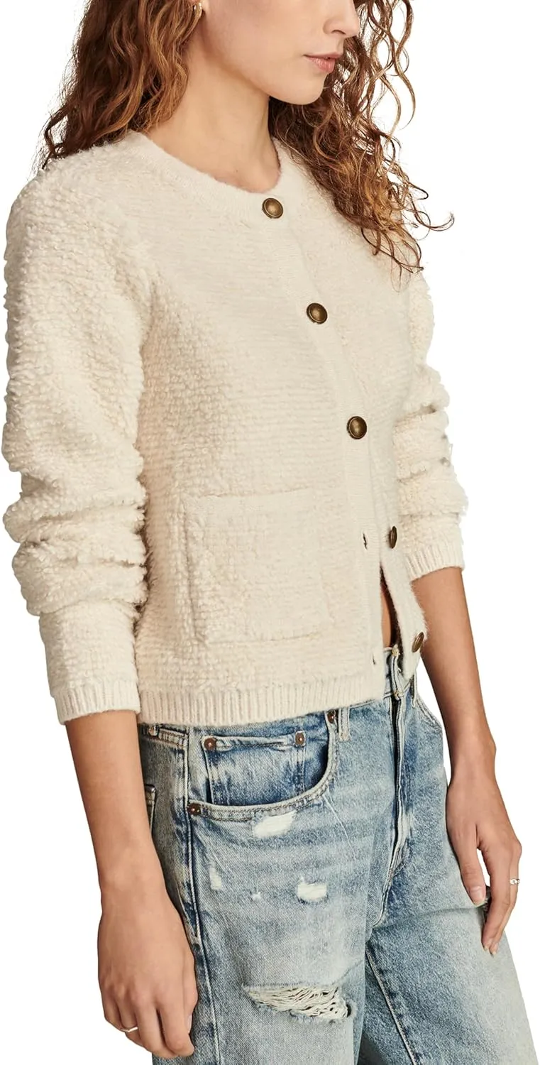 Lucky Brand Women's Sweater Lady Jacket