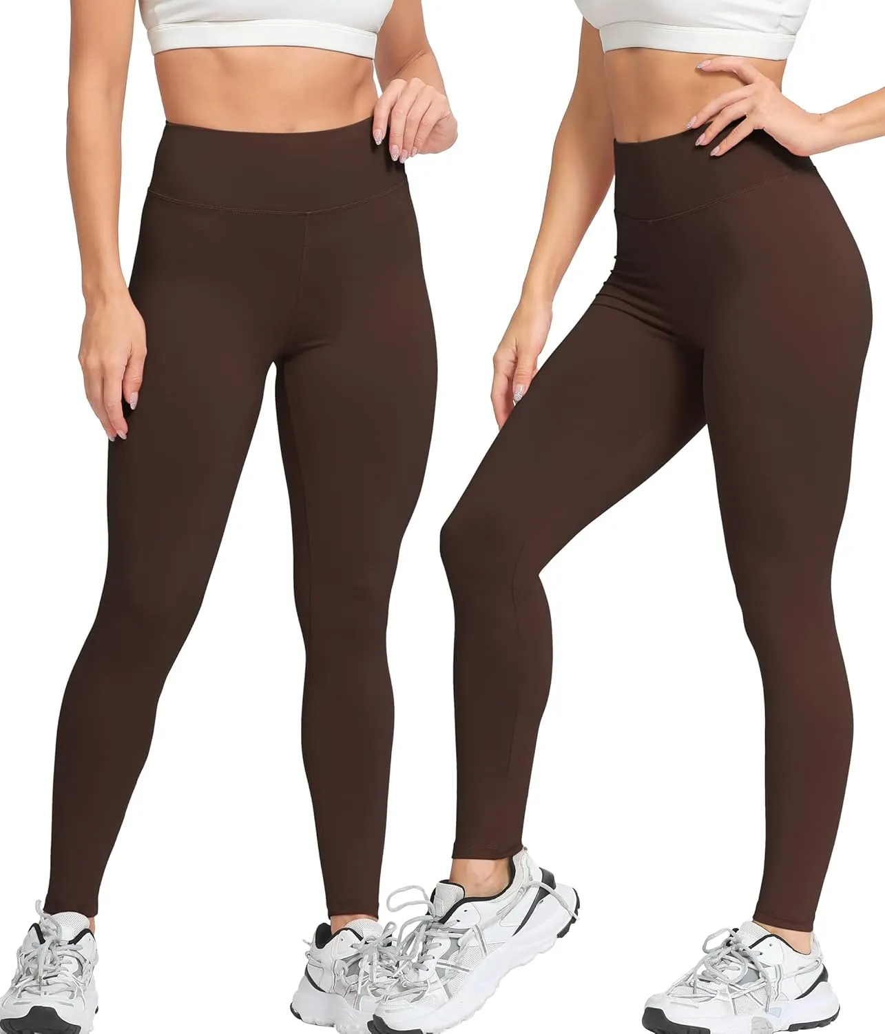 Natural Feelings Buttercloud High Waisted Leggings for Women Tummy Control Workout Leggings Soft Athletic Yoga Pants