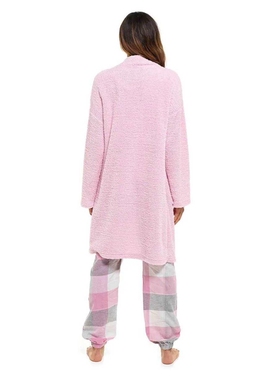 Oversized Lounge Gown - Pink