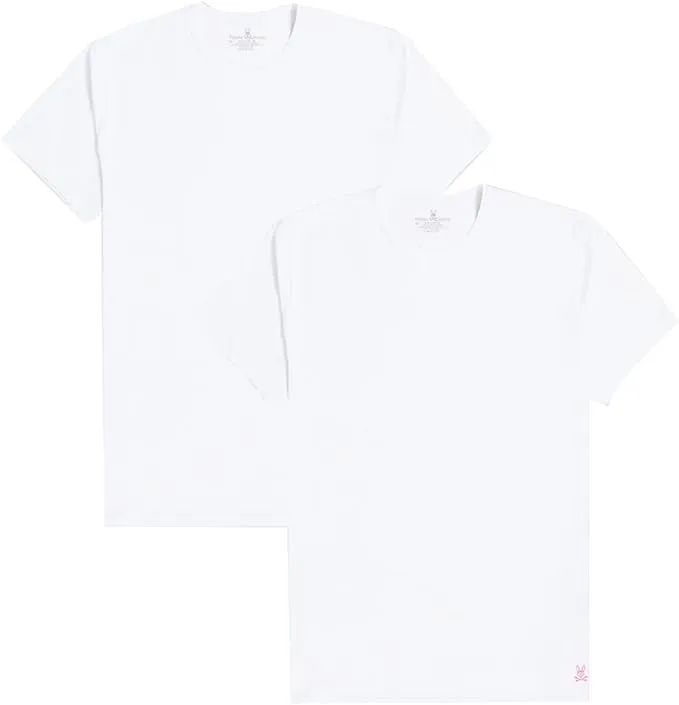Psycho Bunny Mens 2-Pack Crew Neck Tee