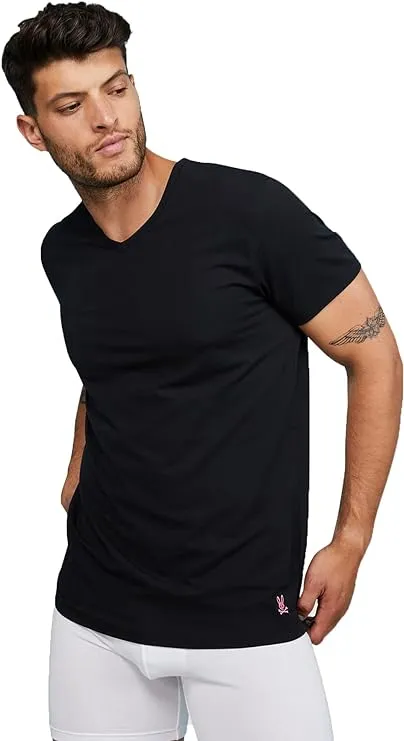 Psycho Bunny Mens 2-Pack Crew Neck Tee
