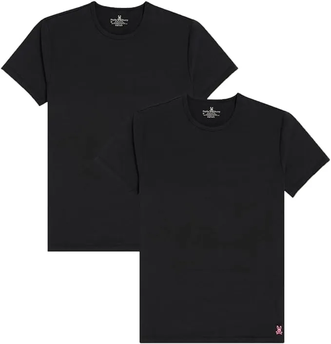 Psycho Bunny Mens 2-Pack Crew Neck Tee