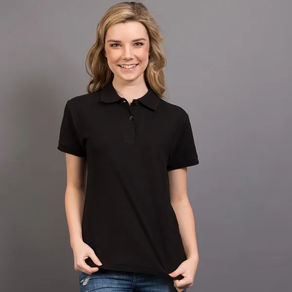 Sportage Ladies Raven Poly/Cotton Pique Knit Polo (4943)