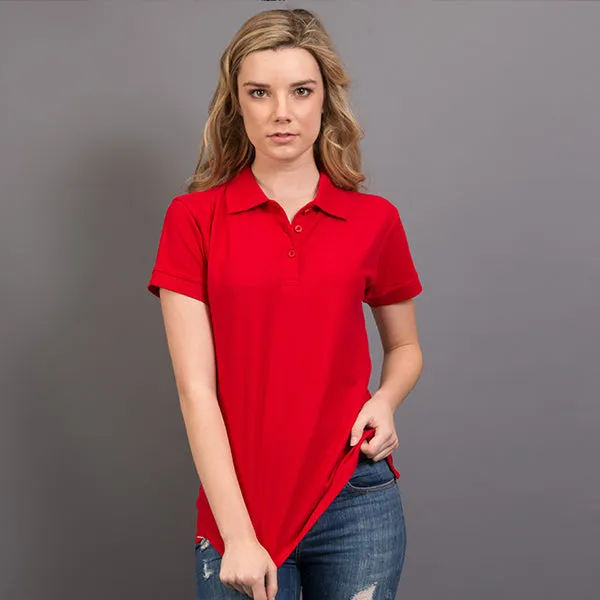 Sportage Ladies Raven Poly/Cotton Pique Knit Polo (4943)