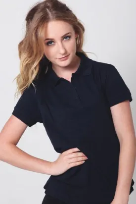 Sportage Ladies Raven Poly/Cotton Pique Knit Polo (4943)