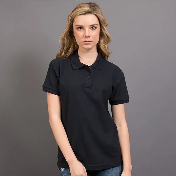 Sportage Ladies Raven Poly/Cotton Pique Knit Polo (4943)