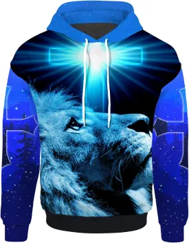 Unisex 3D Realistic Printed Novelty Hoodies for Men Women Cool Graphic Hooded Sweatshirt