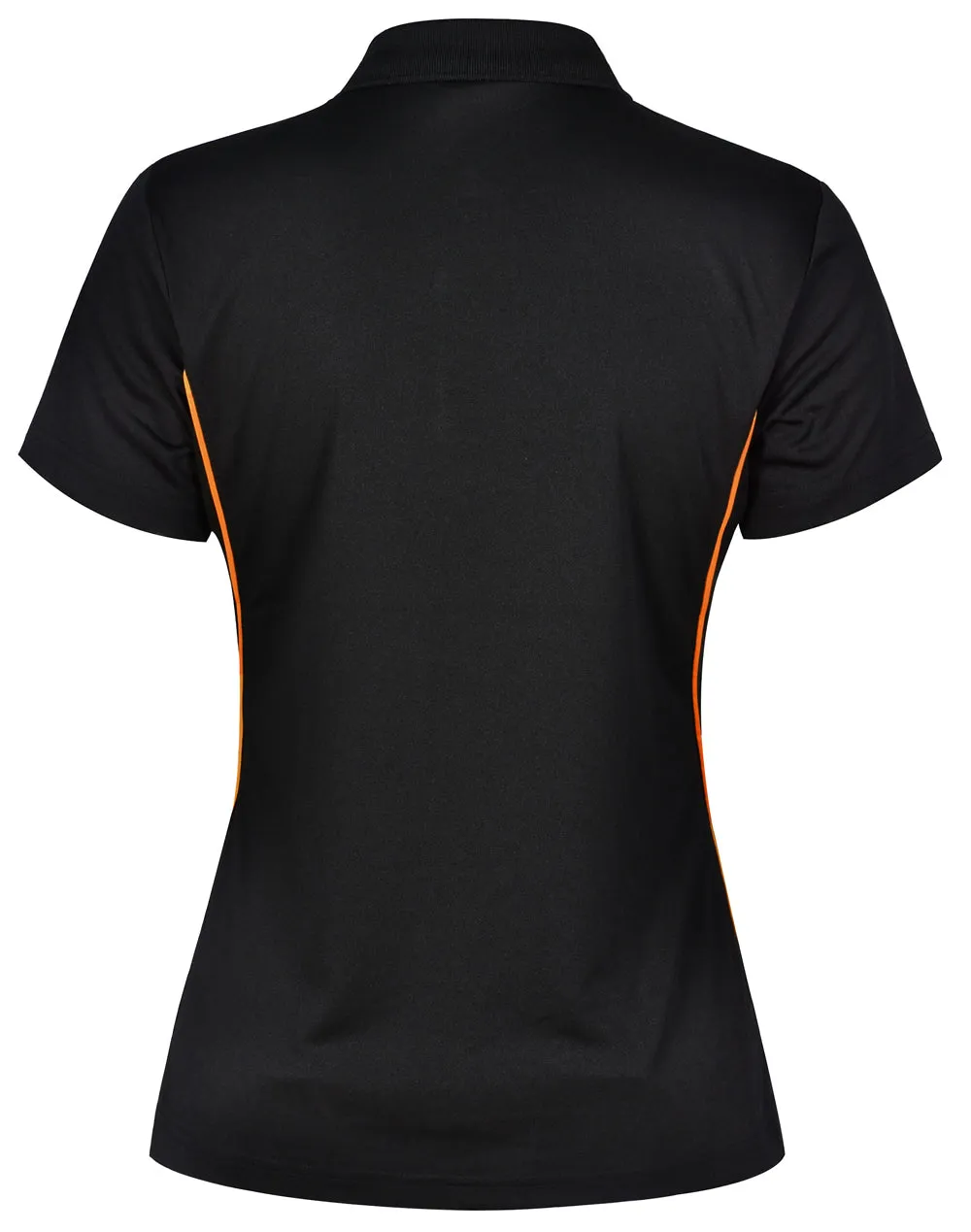 Winning Spirit Ladies' CoolDry Short Sleeve Contrast Polo 1st (11 Colour)-(PS80)