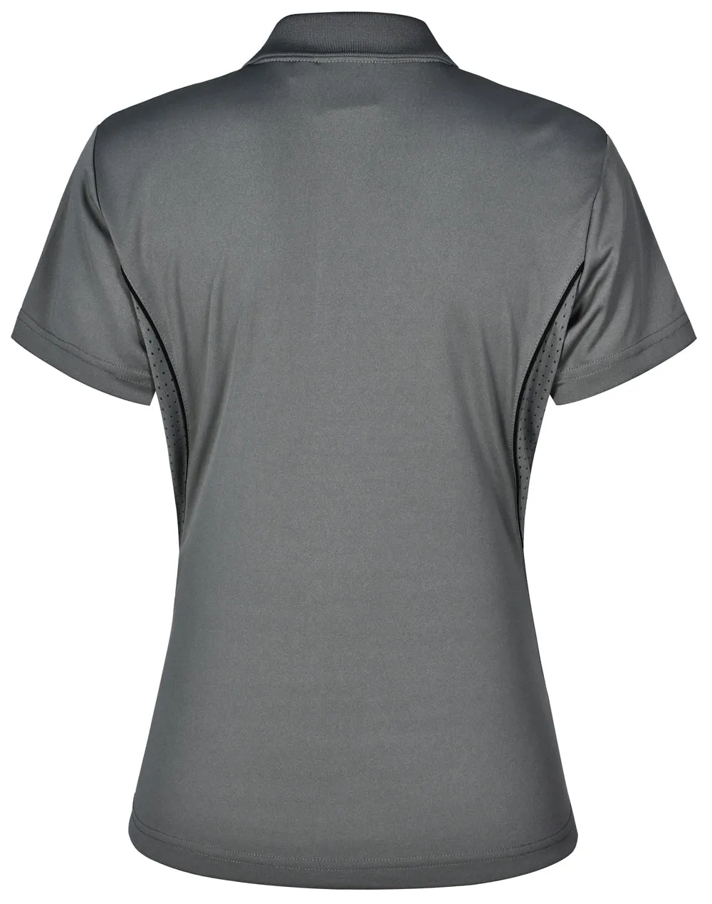 Winning Spirit Ladies' CoolDry Short Sleeve Contrast Polo 1st (11 Colour)-(PS80)