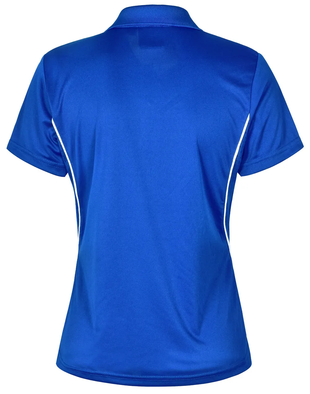 Winning Spirit Ladies' CoolDry Short Sleeve Contrast Polo 1st (11 Colour)-(PS80)